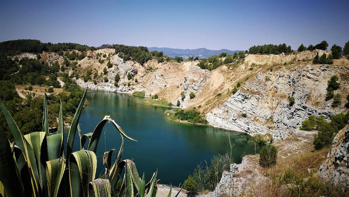 La Geneta Casa Vacacional Villa Vilobi Del Penedes Buitenkant foto